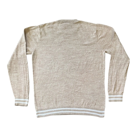 Large Carhartt Oatmeal Beige Sweatshirt