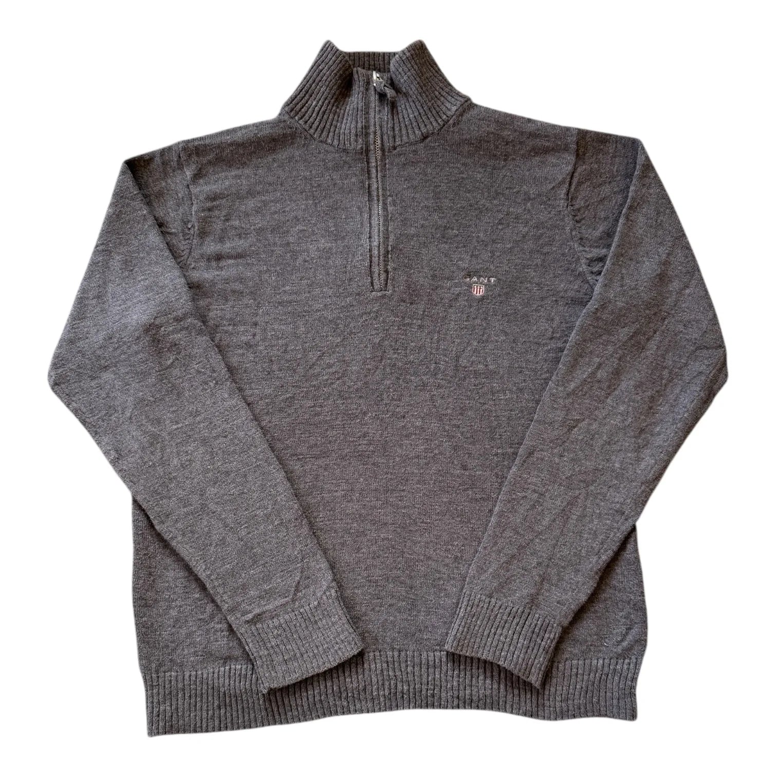 Small Gant Grey 1/4 Zip