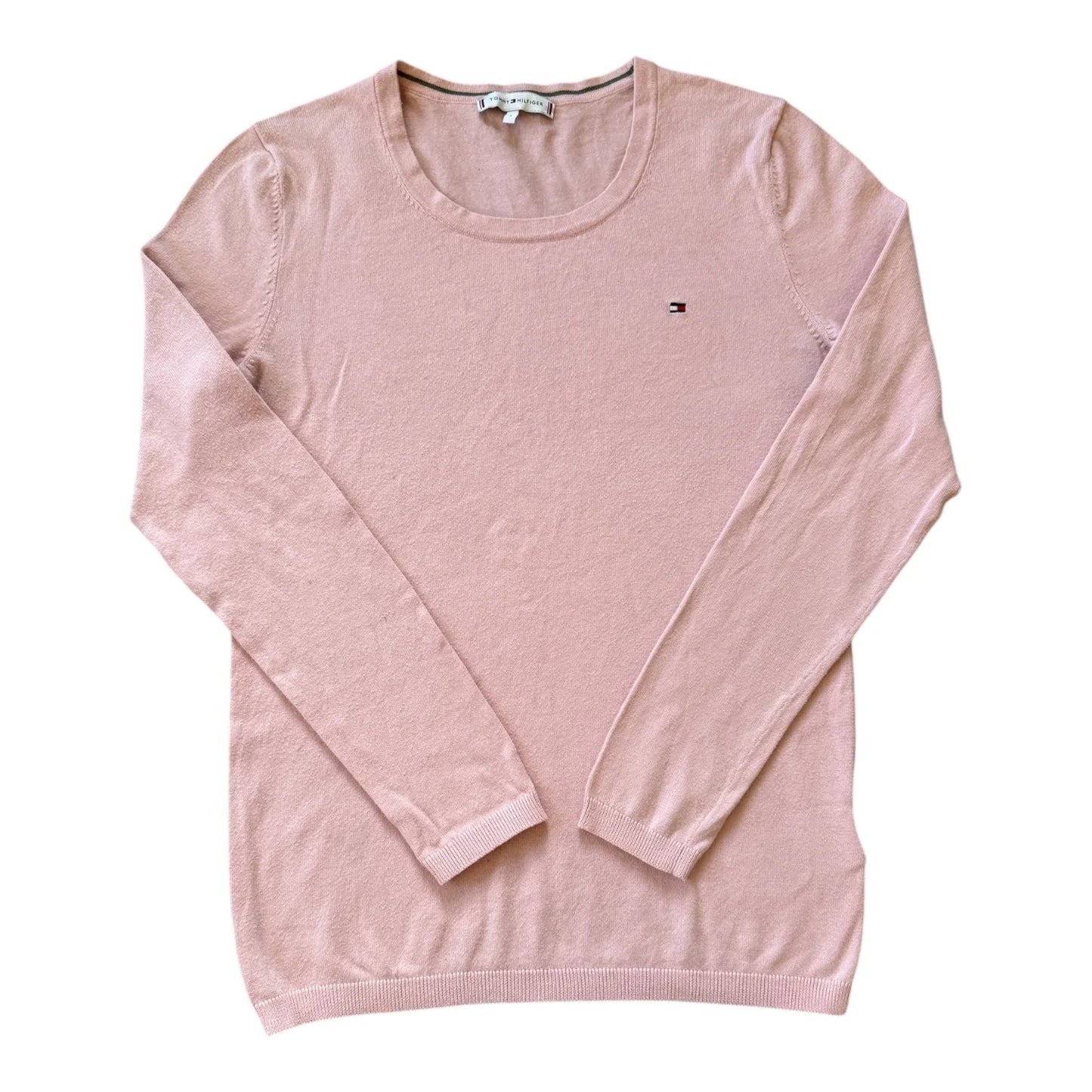 Woman's Small Tommy Hilfiger Pink Thin Jumper