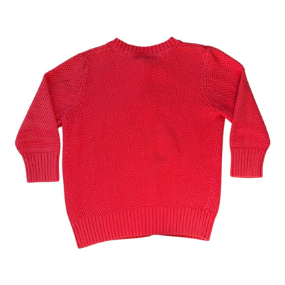 Woman's Medium L.L.Bean Pinky Red Cardigan