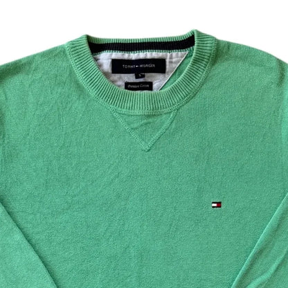 Small Tommy Hilfiger Green Knitted Jumper