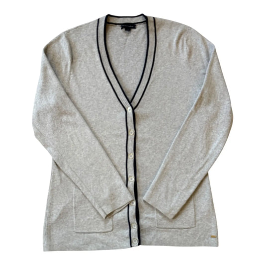 Woman's Large Tommy Hilfiger Grey Cardigan