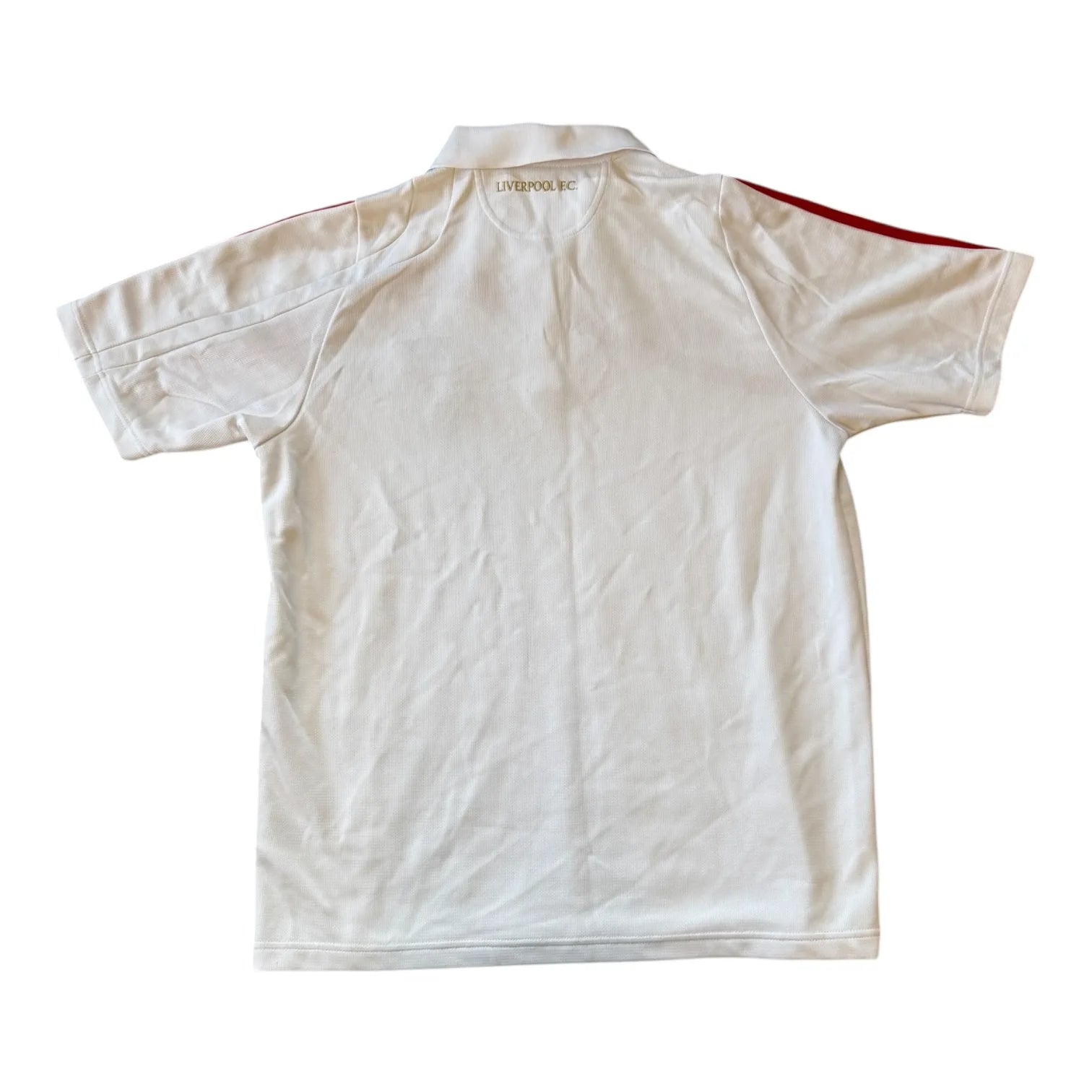 Medium Adidas White 2009 Liverpool Football Shirt