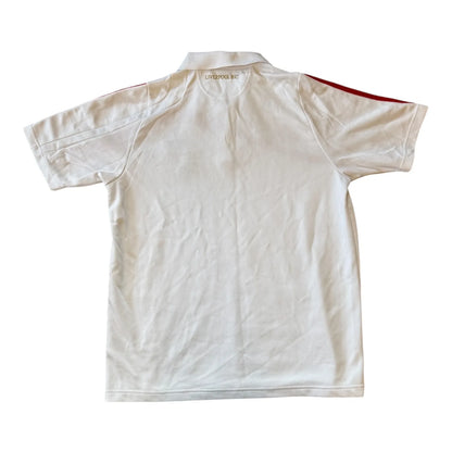 Medium Adidas White 2009 Liverpool Football Shirt