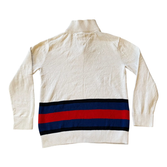 Aged 16-18 Tommy Hilfiger White 1/4 Zip