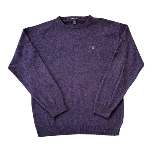 Extra large Gant Purple Lambswool Jumper