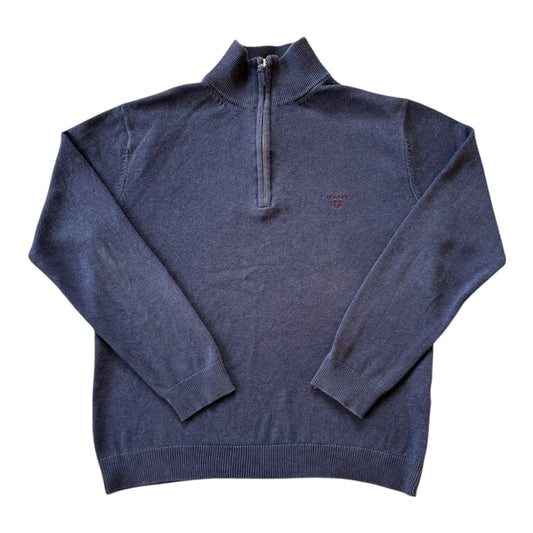 Large Gant Navy 1/4 Zip