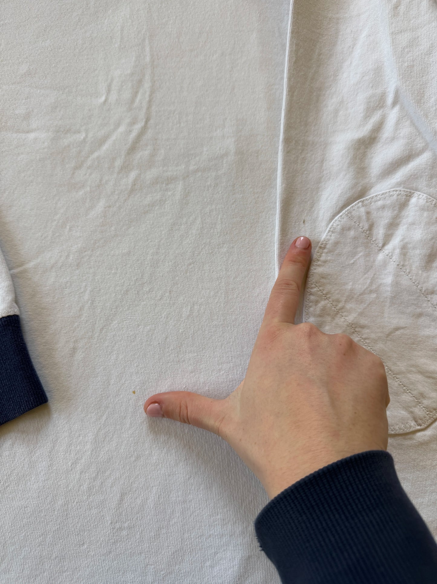 XXL Rare Ralph Lauren White RYC Snipe 5-30 Sailing Club Rugby Shirt