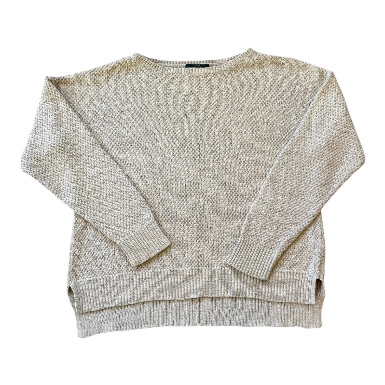 Woman's Small Ralph Lauren Beige Knitted Jumper