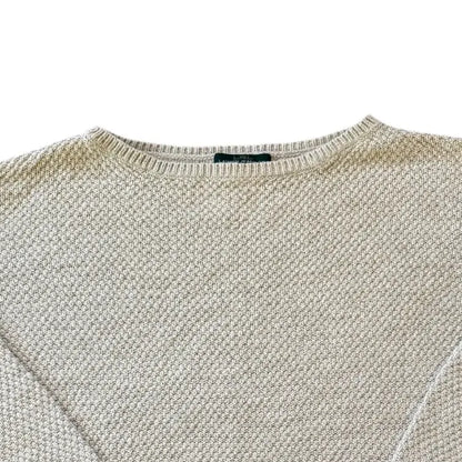 Woman's Small Ralph Lauren Beige Knitted Jumper