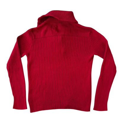 Woman's Large Ralph Lauren Red Knitted Jumper