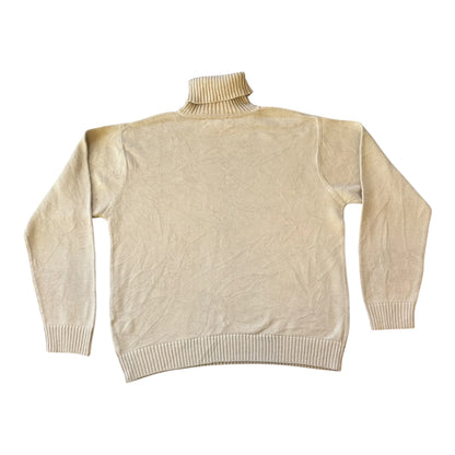 Large Tommy Hilfiger Beige Knitted Turtle Neck