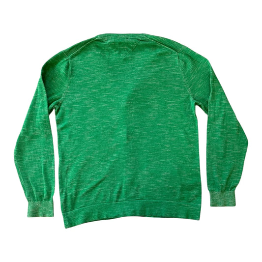 Medium Tommy Hilfiger Speckled Green Cardigan