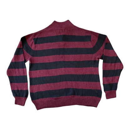 Extra large Chaps Burgundy 1/4 Zip