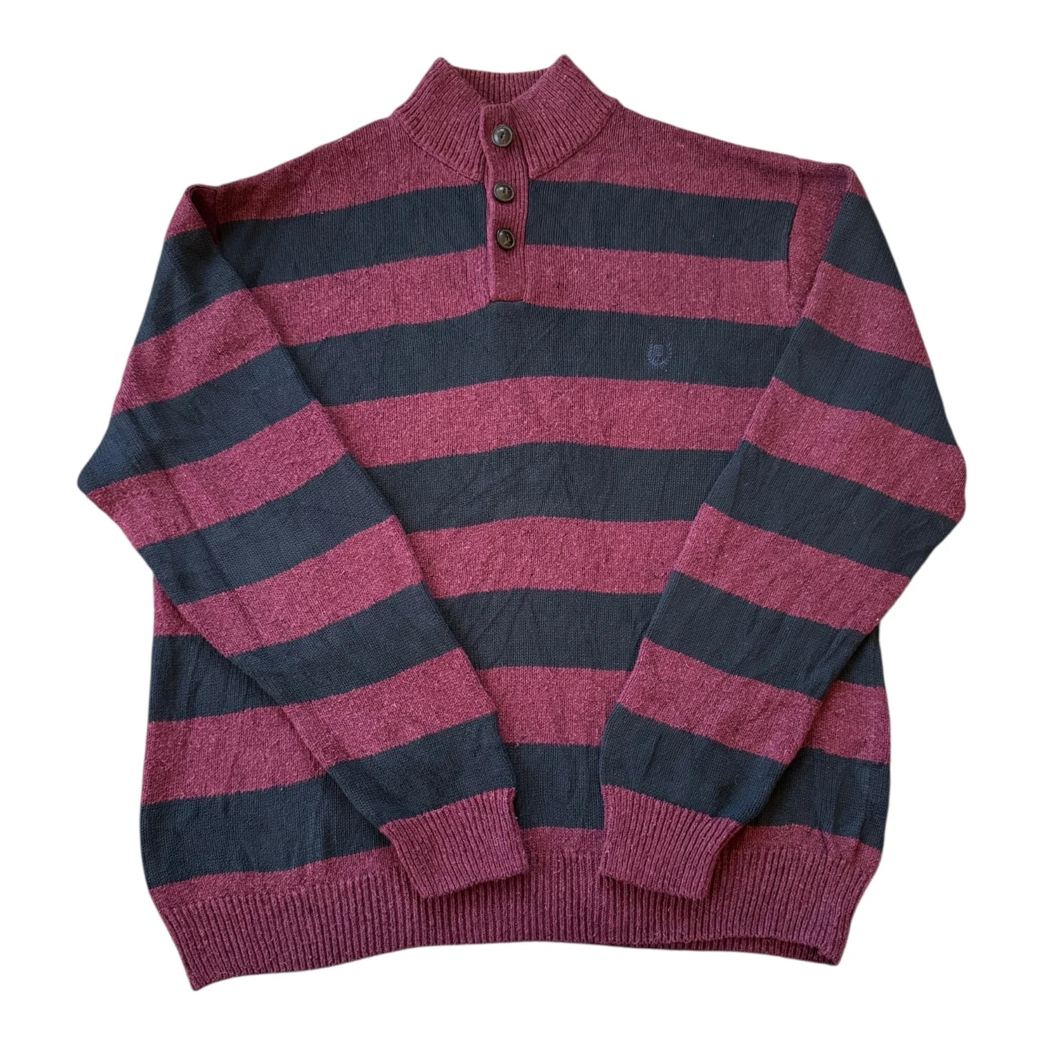 Extra large Chaps Burgundy 1/4 Zip
