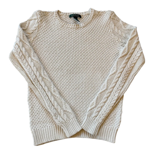 Woman's Medium Ralph Lauren Beige Knitted Jumper