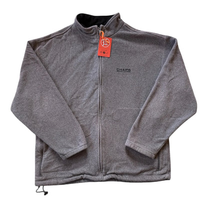 Extra large Chaps Grey Full Zip Fleece