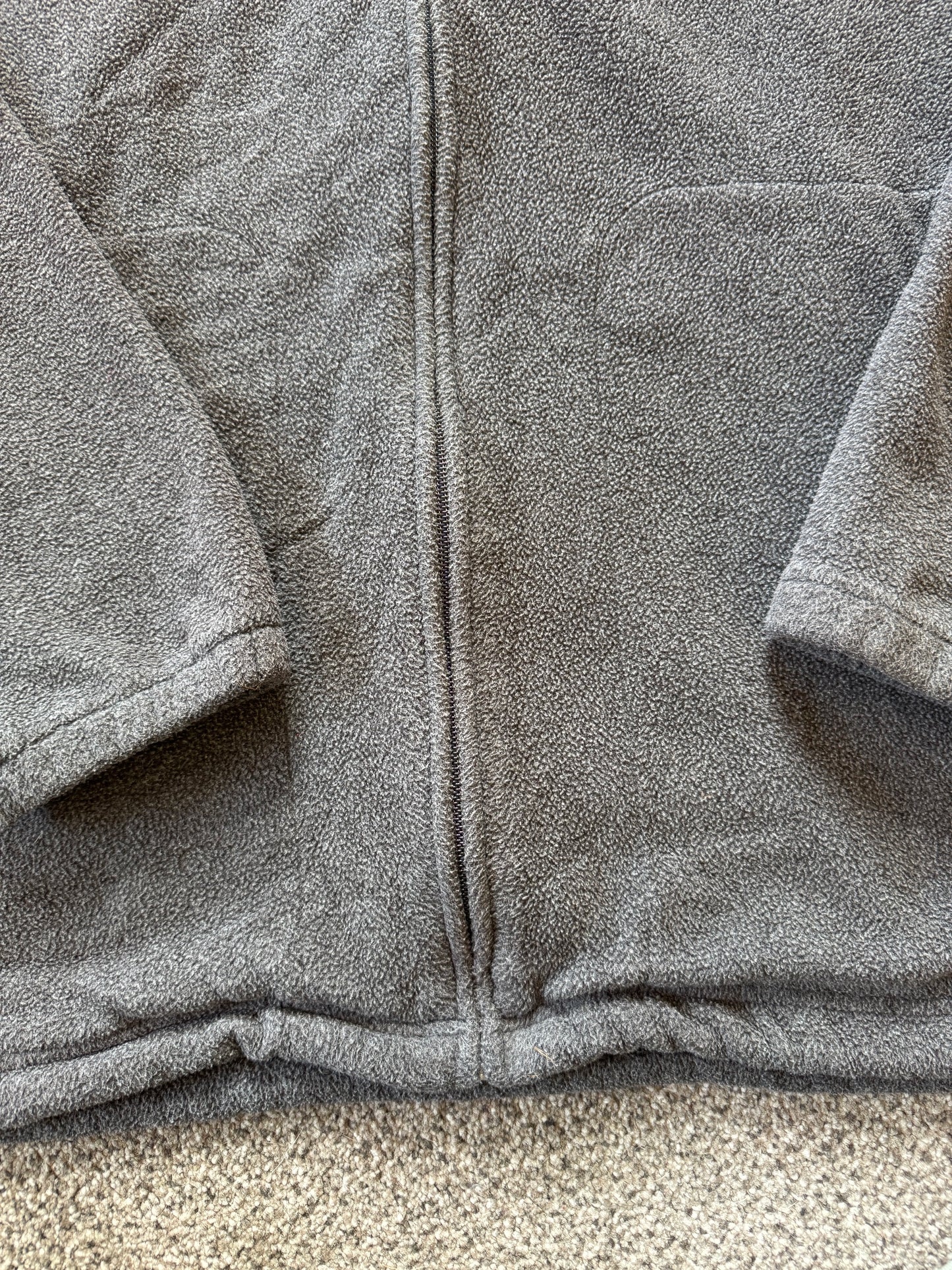 Extra large Chaps Grey Full Zip Fleece