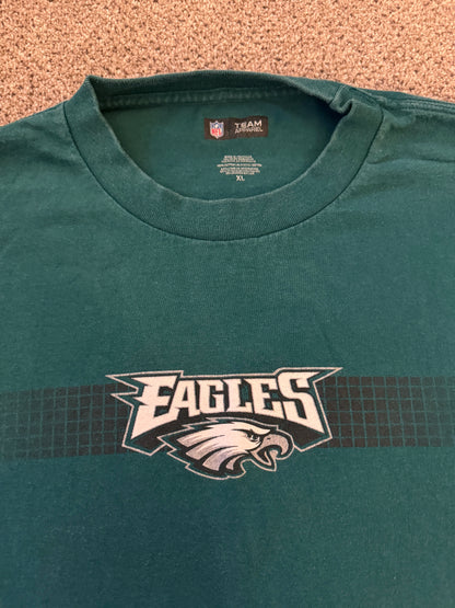 Extra large NFL Green Philadelphia Eagles Long Sleeved T-Shirt