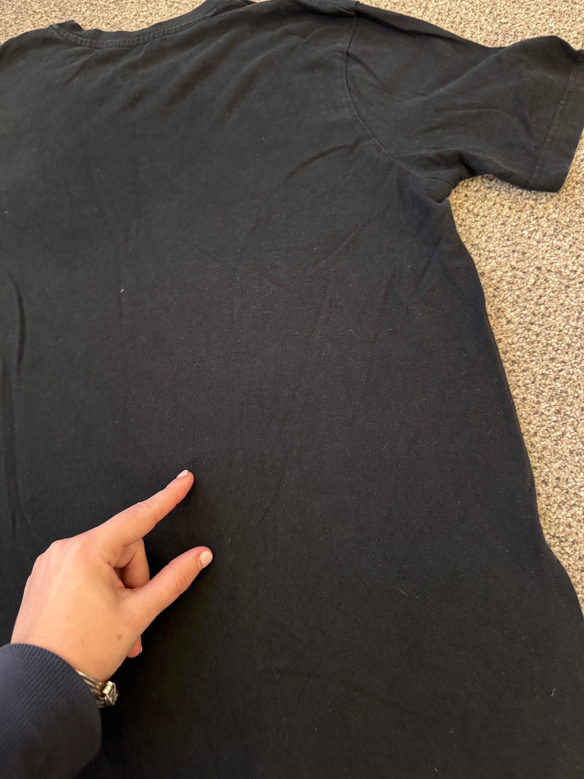 Large Nike Black Graphic T-Shirt