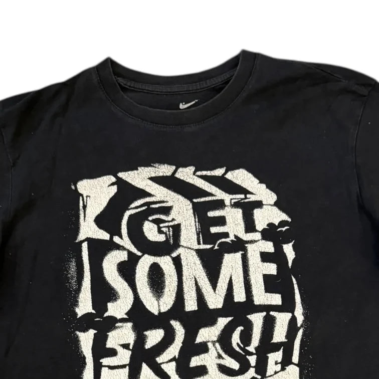 Large Nike Black Graphic T-Shirt