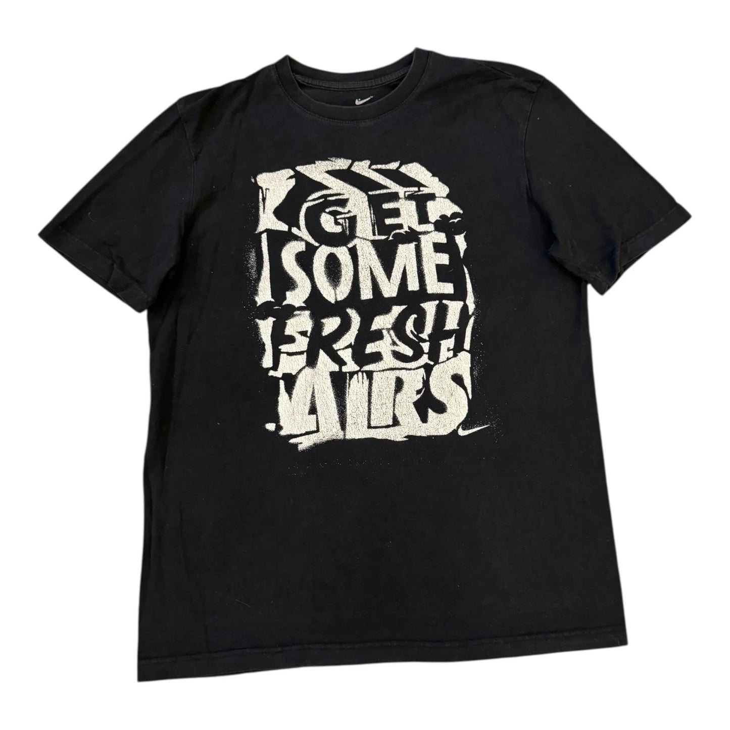 Large Nike Black Graphic T-Shirt