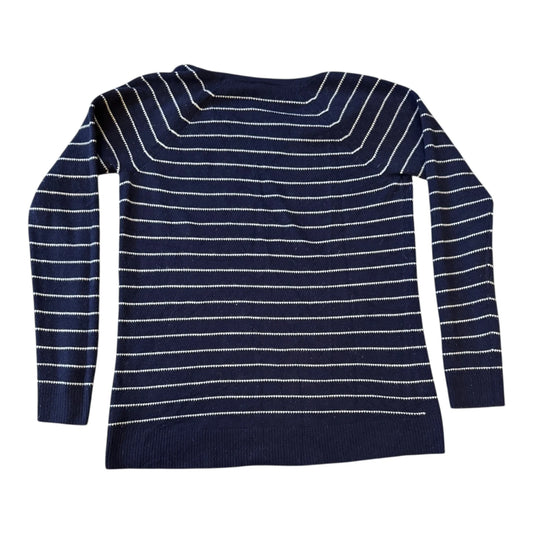 Woman's Medium Tall Gap Navy Thin V-Neck