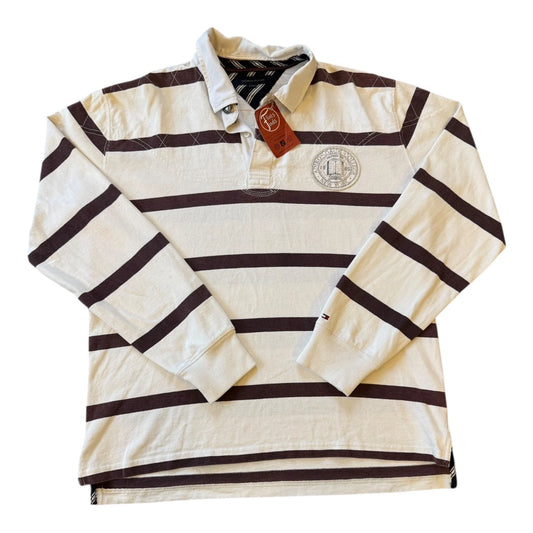 Extra large Tommy Hilfiger Beige Rugby Shirt