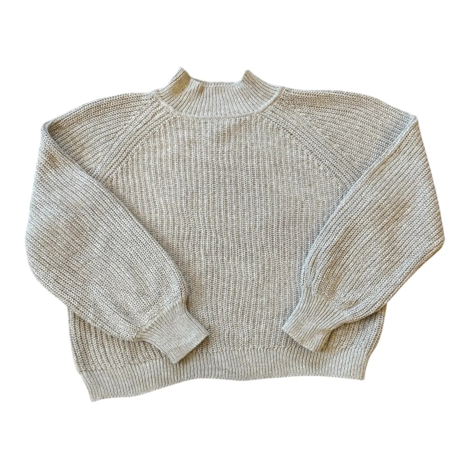 Woman's Medium Gap Grey Knitted Jumper