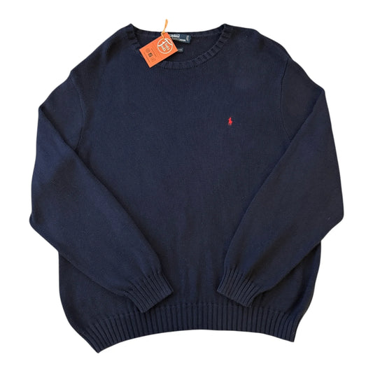 XXL Ralph Lauren Navy Knitted Jumper