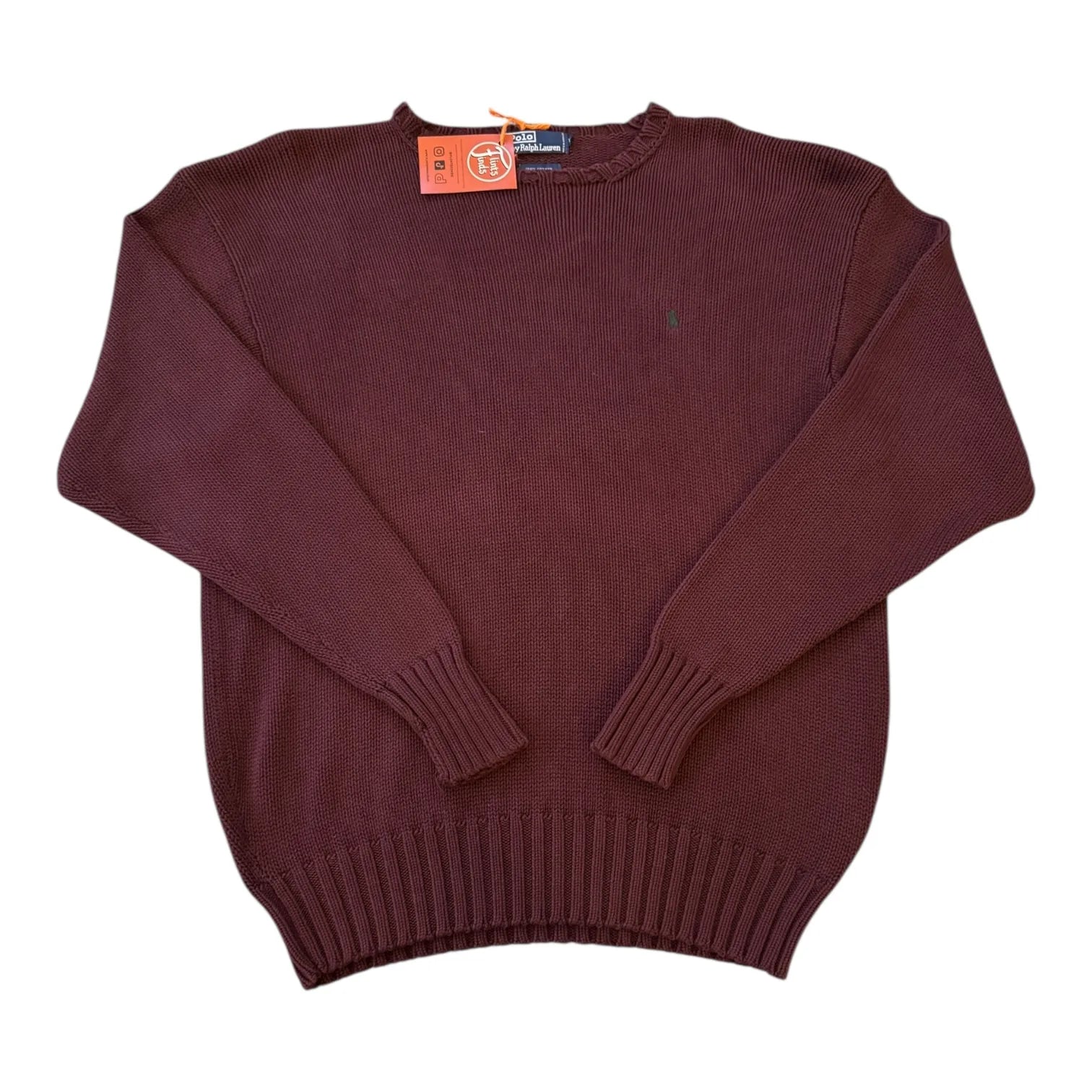 Extra large Ralph Lauren Burgundy Knitted Jumper