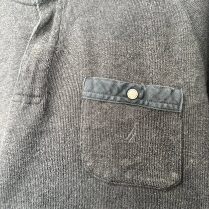 Large Nautica Grey 1/4 Zip