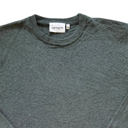 Medium Carhartt Green Wool Playoff Sweater