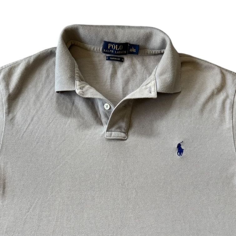 Large Ralph Lauren Grey Polo Shirt