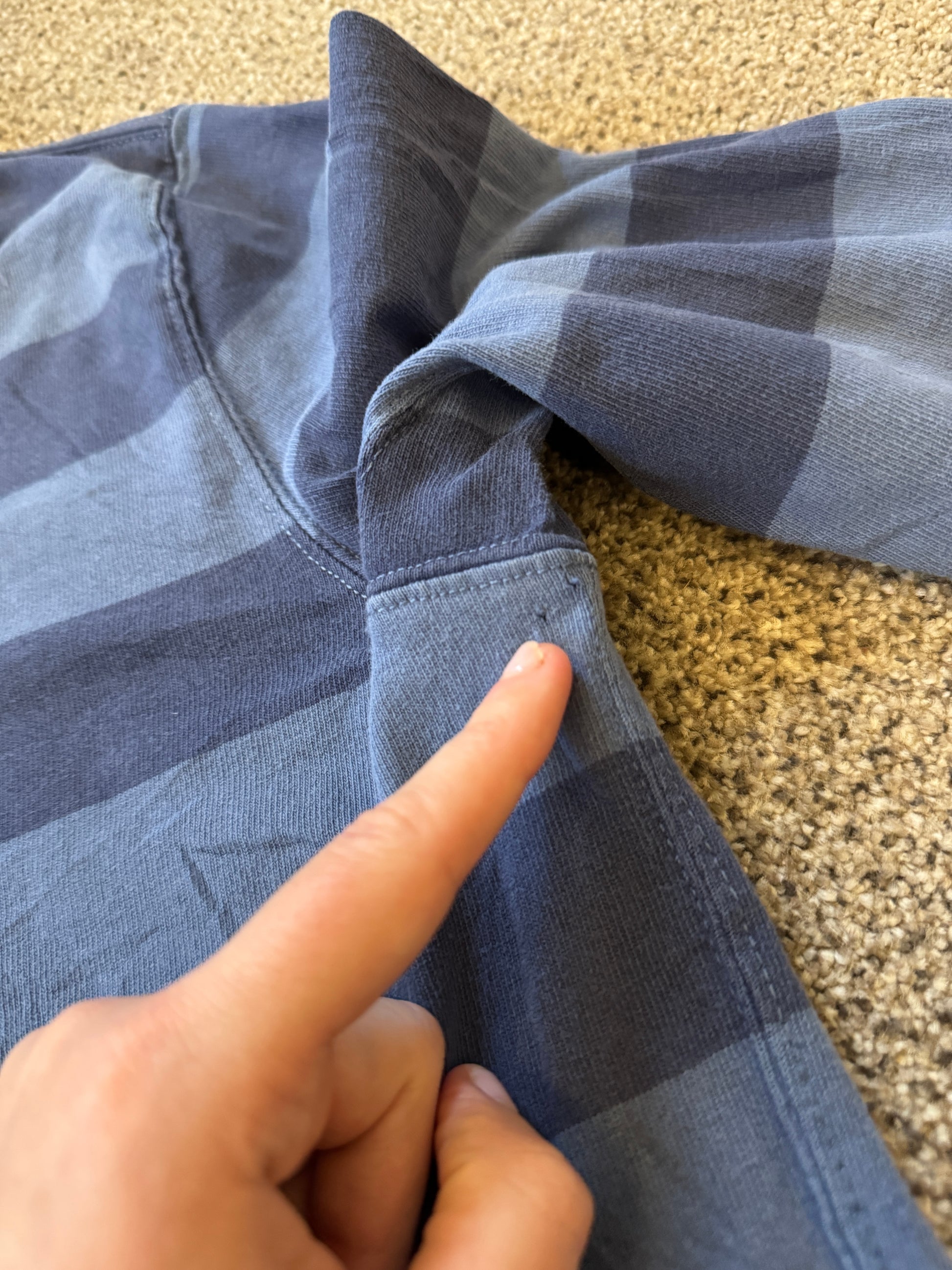 Small Ralph Lauren Navy Rugby Shirt