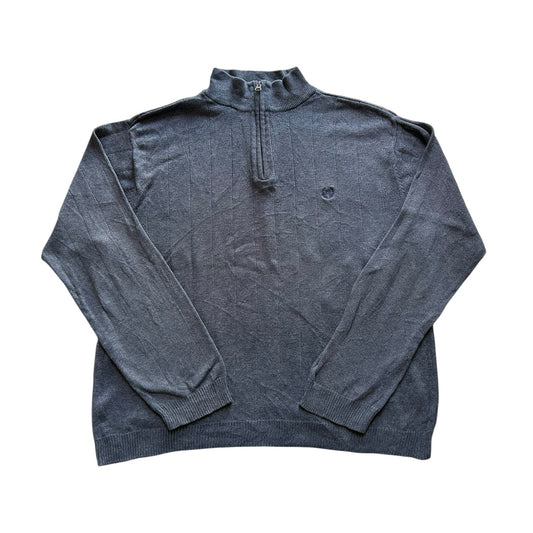 Extra large Chaps Blue Grey 1/4 Zip