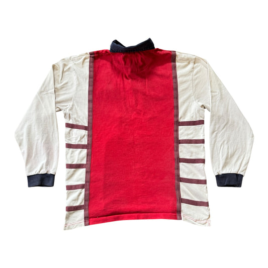 Large Cotton Traders 2003-05 Gloucester Red Rugby Shirt