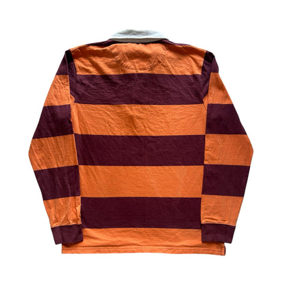 Large Brice Orange and Red Rugby Shirt