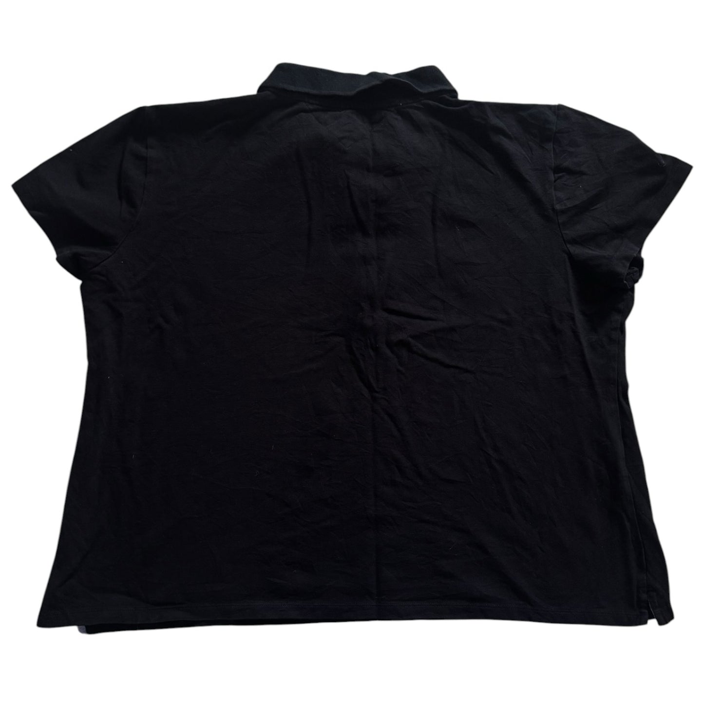 Woman's XXL Tommy Hilfiger Black Polo Shirt