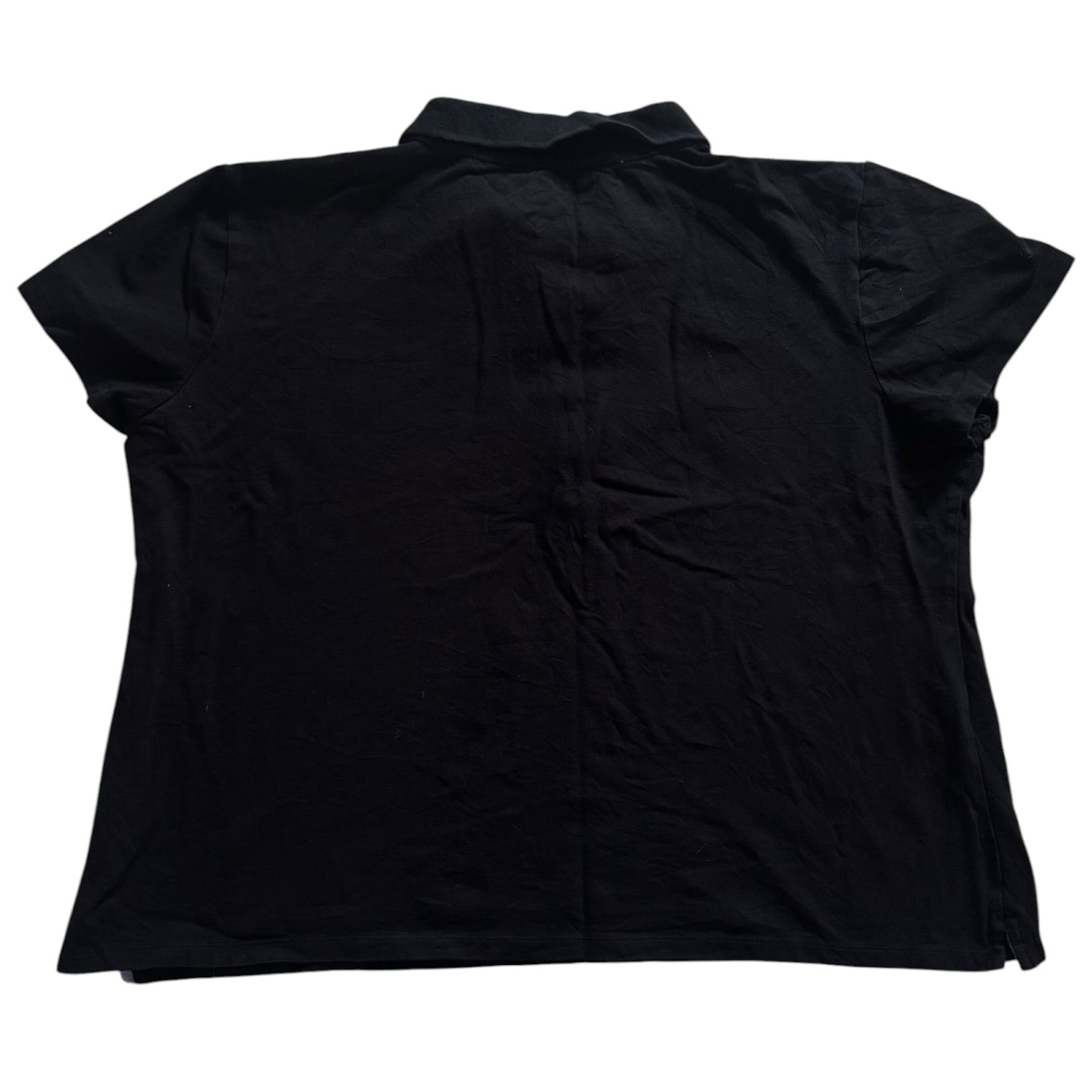 Woman's XXL Tommy Hilfiger Black Polo Shirt