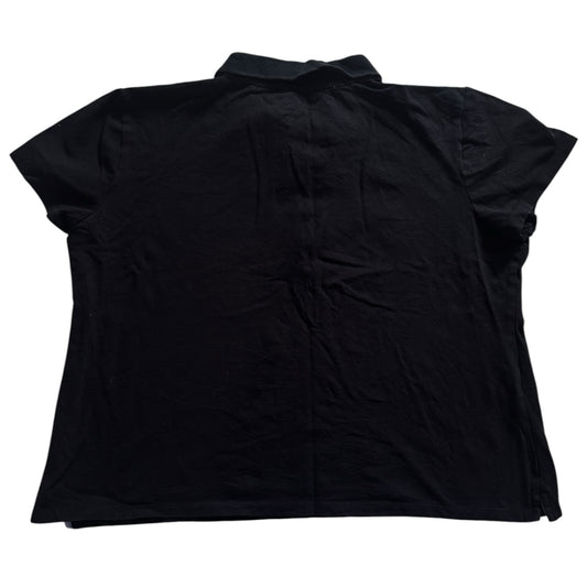 Woman's XXL Tommy Hilfiger Black Polo Shirt