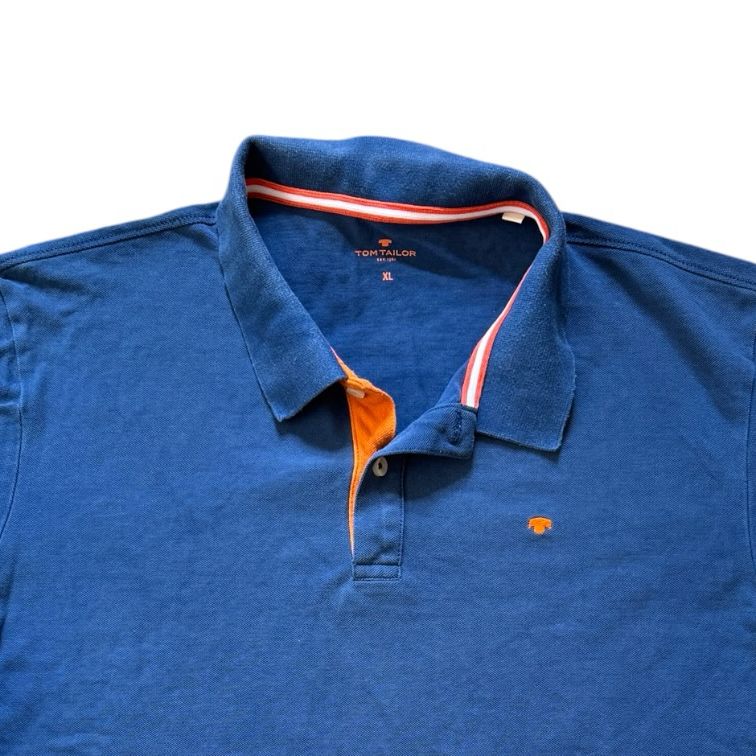 Extra large Tom Tailor Blue Polo Shirt