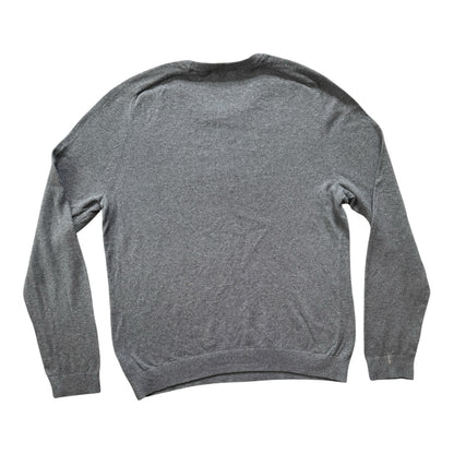 Small Gap Grey Thin Knitted Jumper