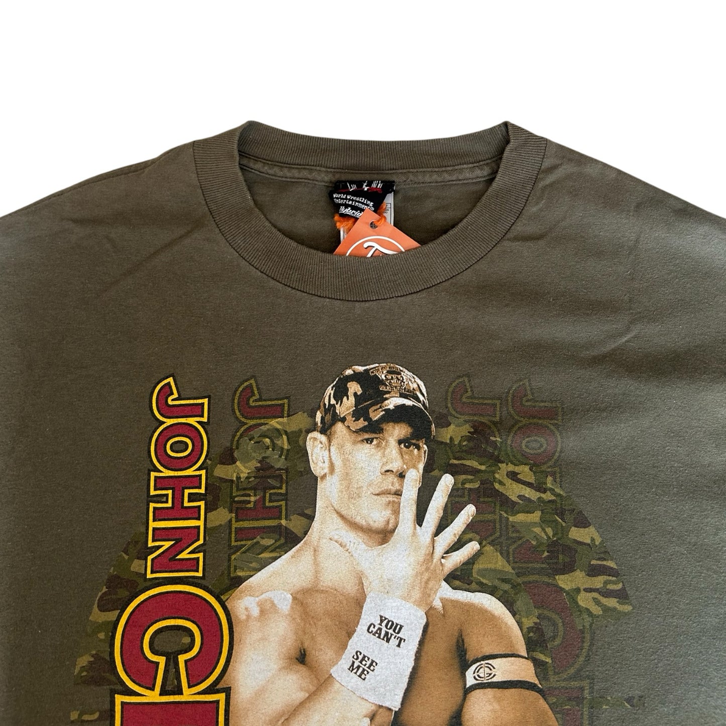 Extra large WWE Green John Cena T-Shirt