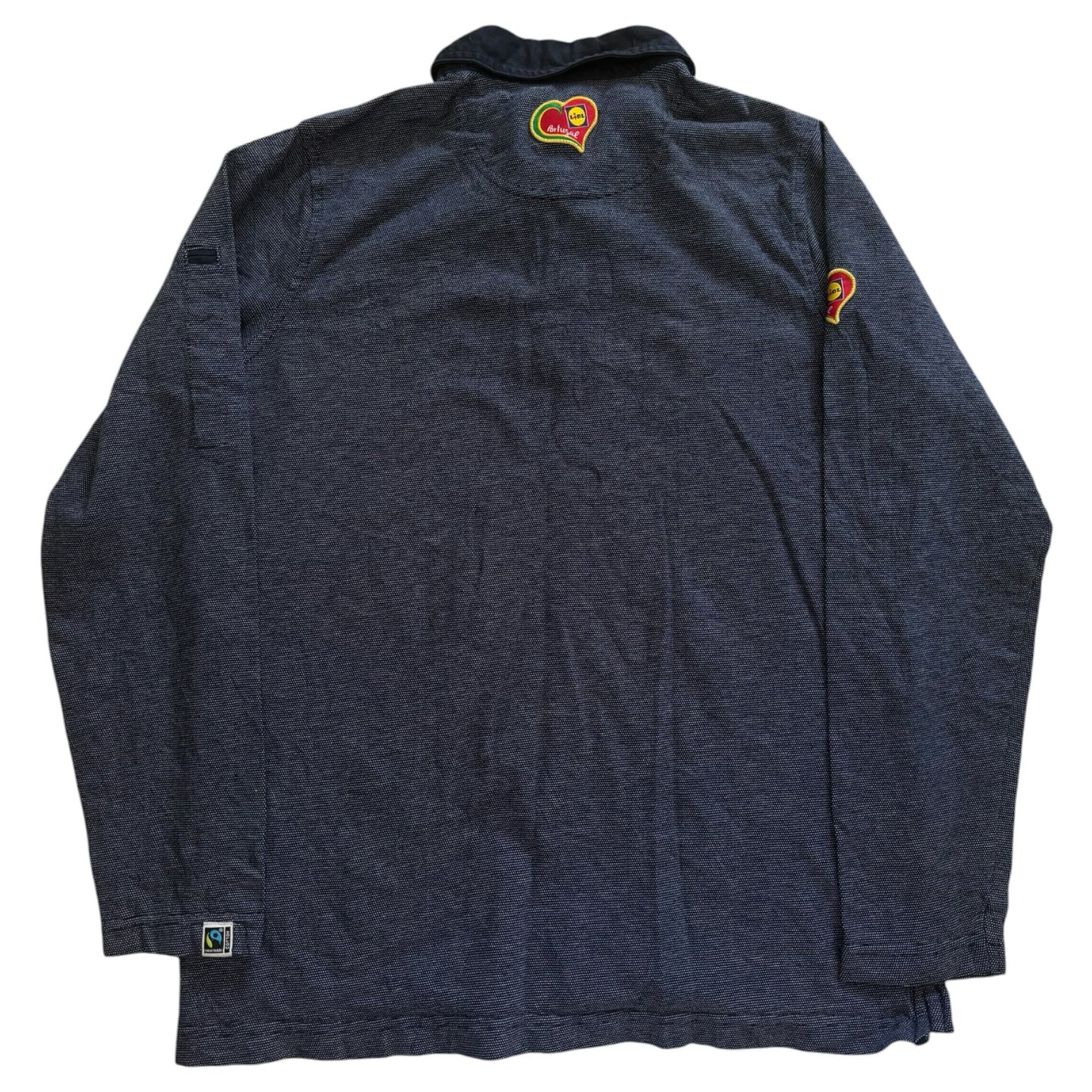 Medium Lidl Navy Rugby Shirt