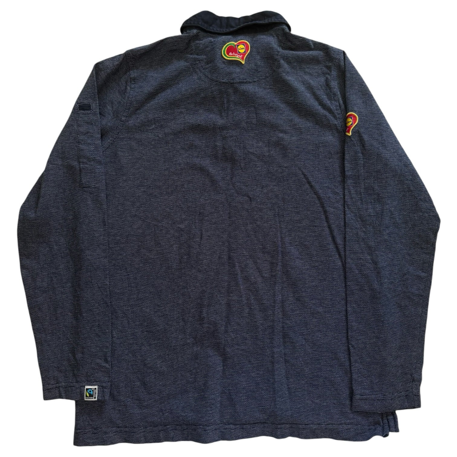 Medium Lidl Navy Rugby Shirt