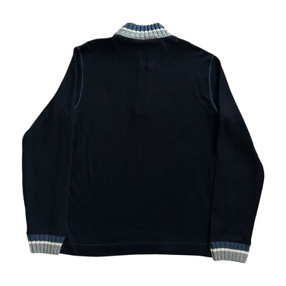 XXL Boss Navy 1/4 Zip Jumper