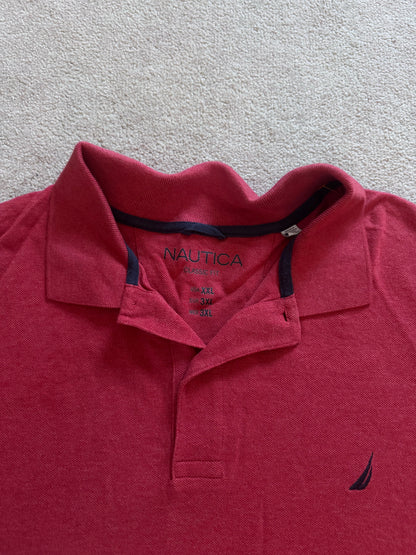 3XL Nautica Red Polo Shirt