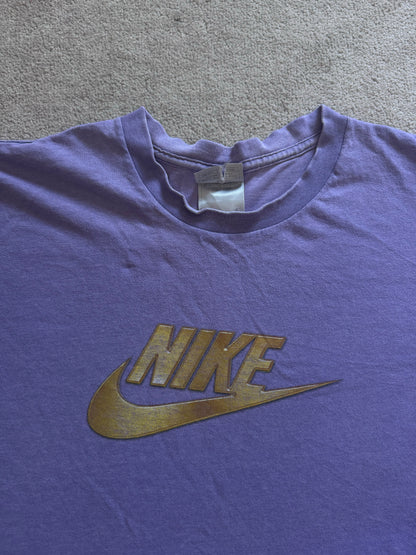 XXL Nike Purple and Gold T-Shirt