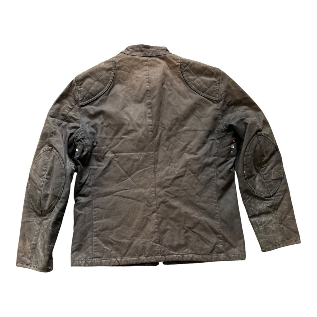 Woman's Extra large Barbour x Steve McQueen Bonner Biker Wax Jacket in a Browny Colour
